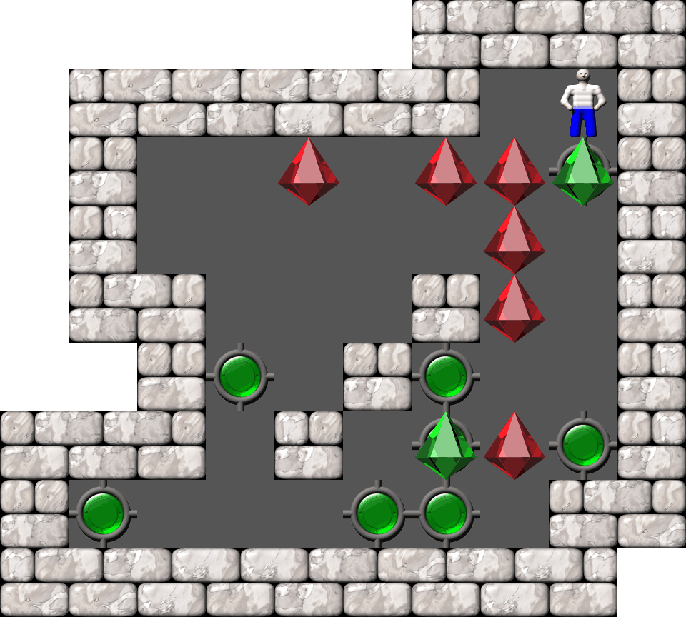 Sokoban Revenge 25 level 49